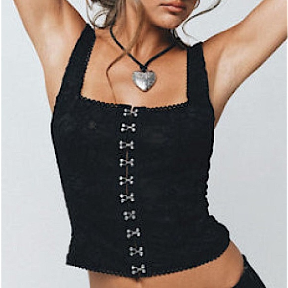 Black Lace Top